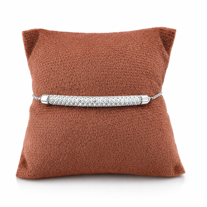 Minimal Crystal Bar Bracelet