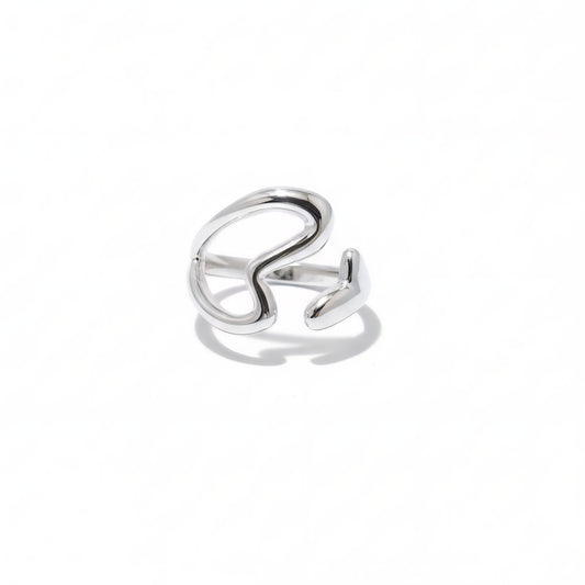 Abstract Wave Adjustable Ring